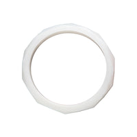 Silicone Teething Bangle - White