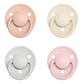 Bibs DE LUX Pack of 4 Dummies Size 1 :  PINK