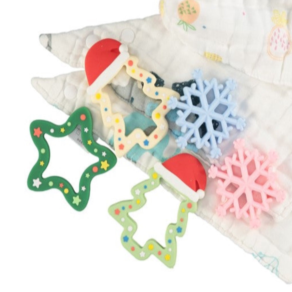 Christmas Tree Teething Toy - Light Green