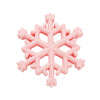 Snowflake Christmas Teether - Pink