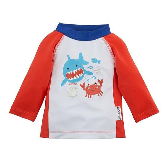 Zoocchin Baby Swim Rashguard: Deep Sea Friends 6-12 Months