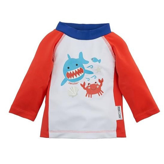 Zoocchin Baby Swim Rashguard: Deep Sea Friends 3-6 Months