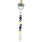 Comet Dummy Clip - Grey & Yellow