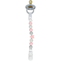 Comet Dummy Clip - Pink & Pearl