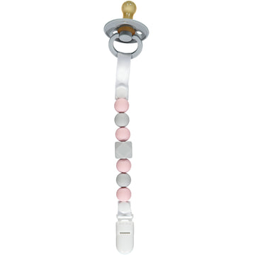 Geo Dummy Clip - Pink & Grey