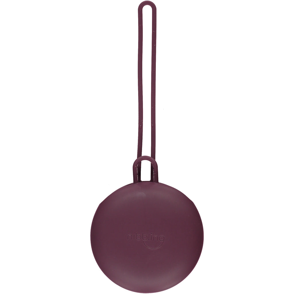 Silicone Soother Case - Plum