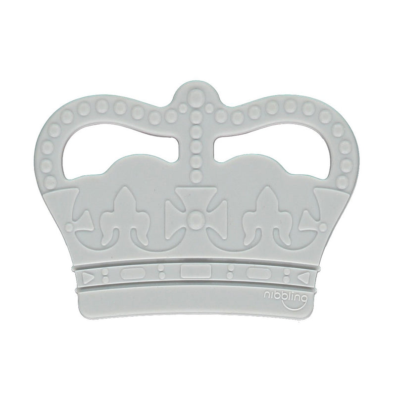 Crown Teething Toy - Grey