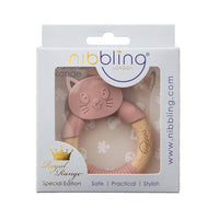 Chewy Cat Teething Toy - Blush