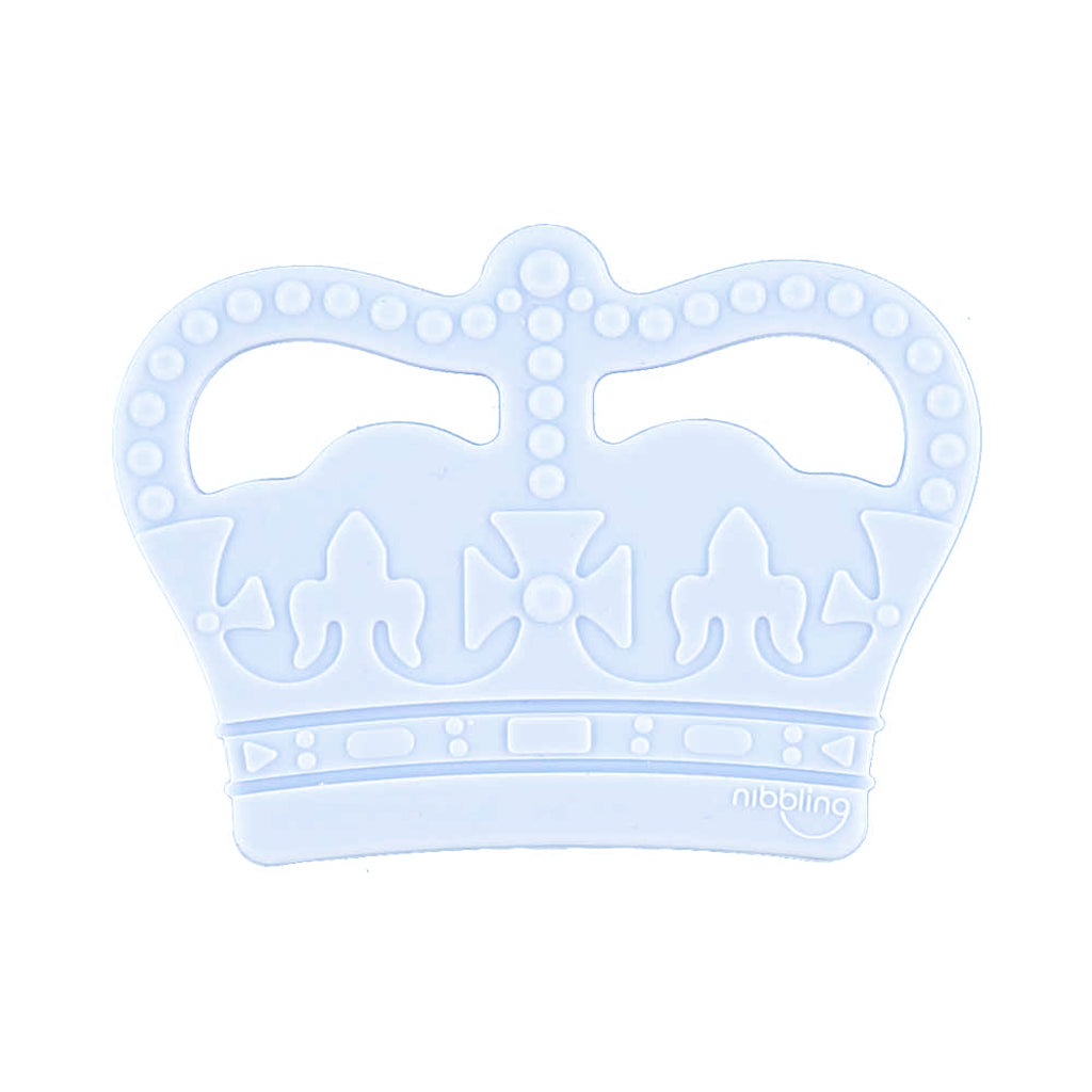 Royal Teething Toy -  Baby Blue Crown